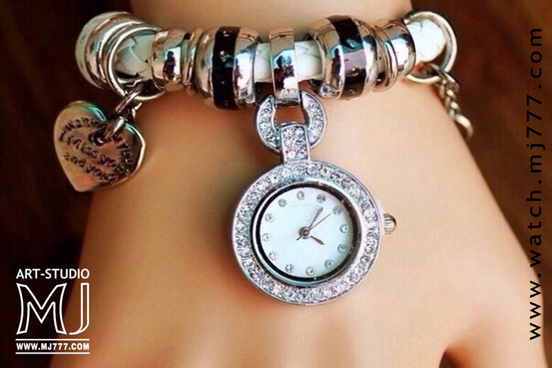 Часы с браслетом ручной работы